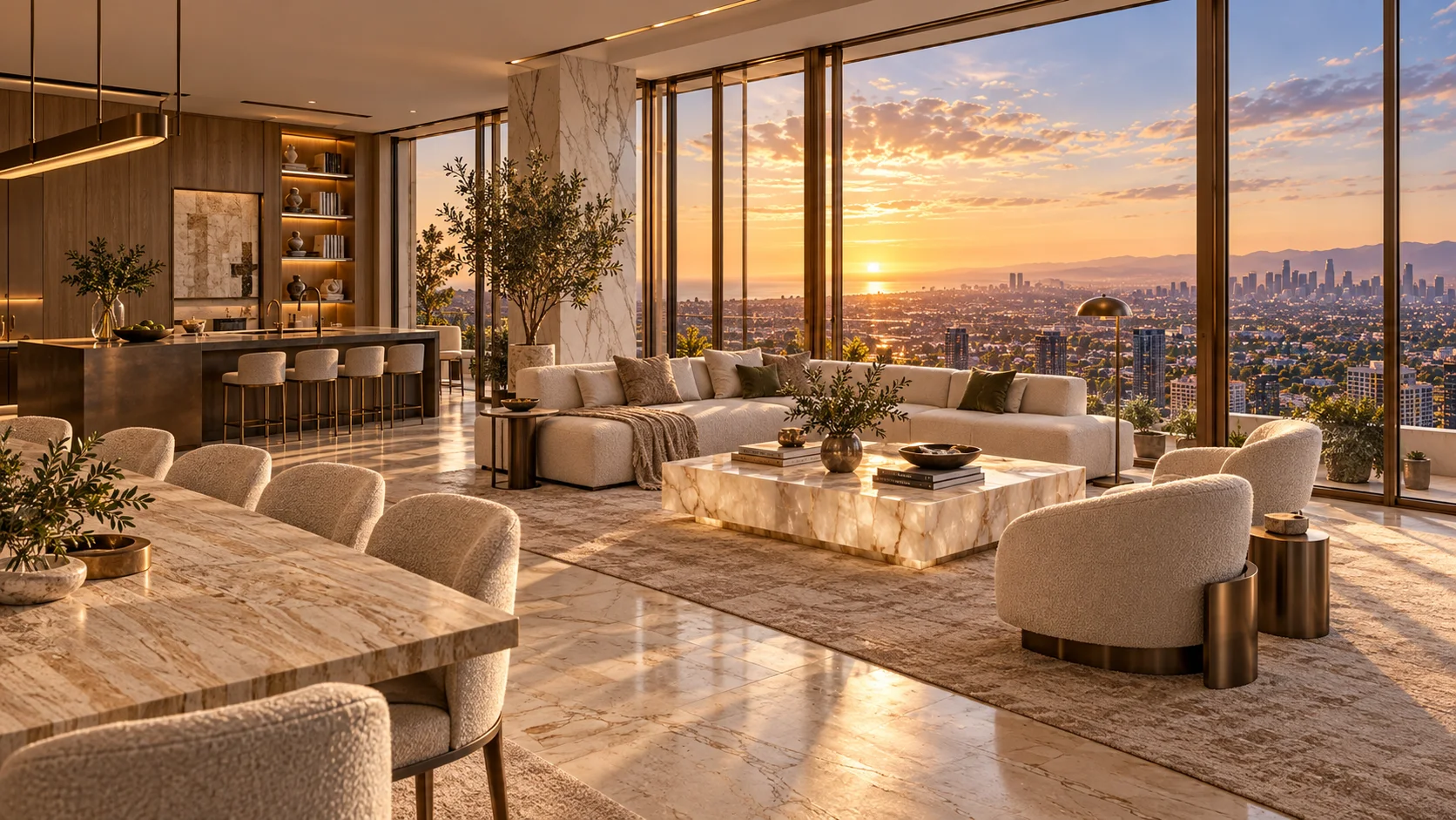 Segal Tower: residence architectural visualization