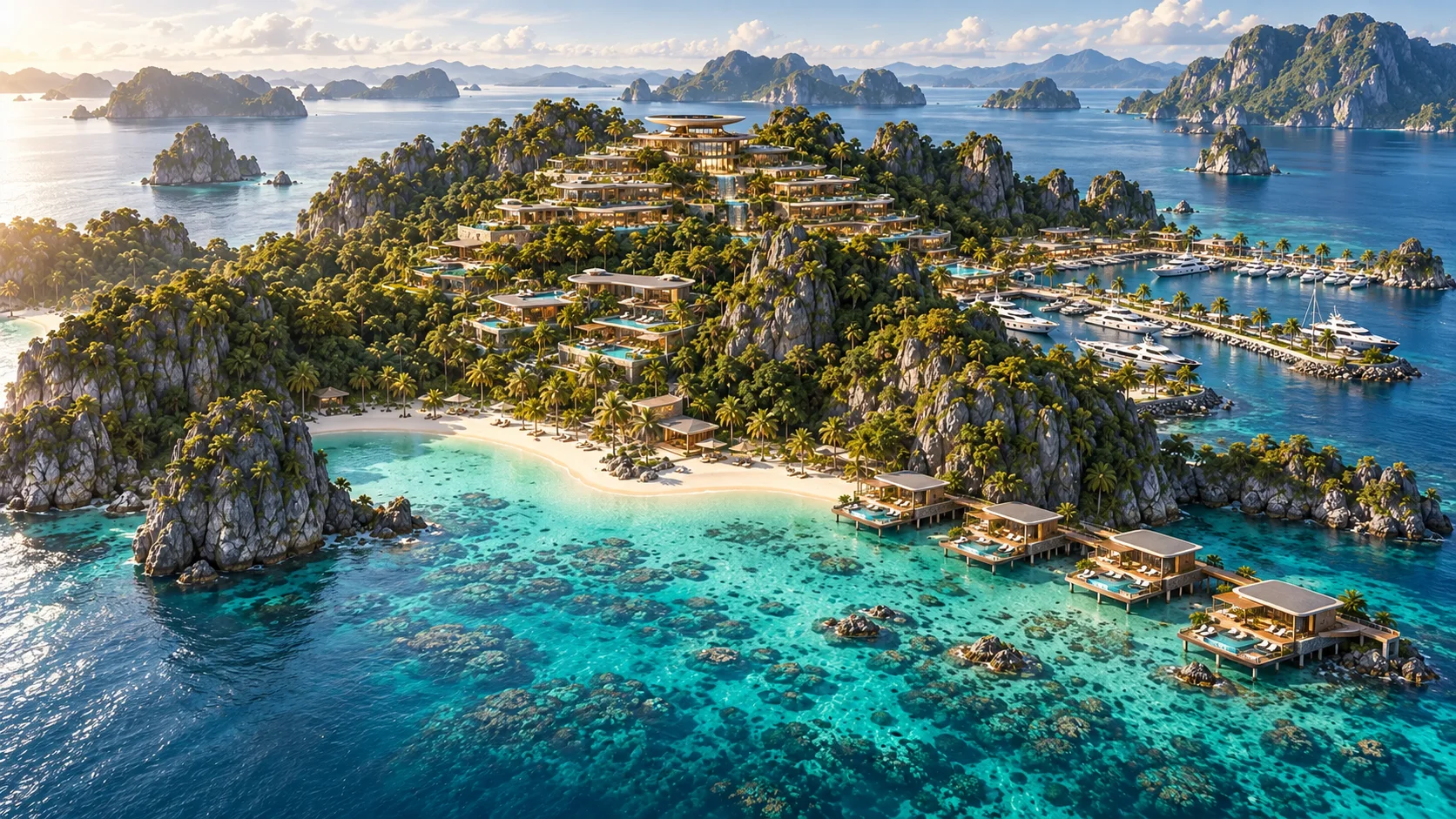 DAO Island design visualization